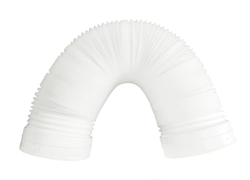 Image of All in One 6 Inch PVC Kitchen Chimney Pipe 6ft Flexible Plastic Duct Hose Pipe (1.8 m) (6 Feet)