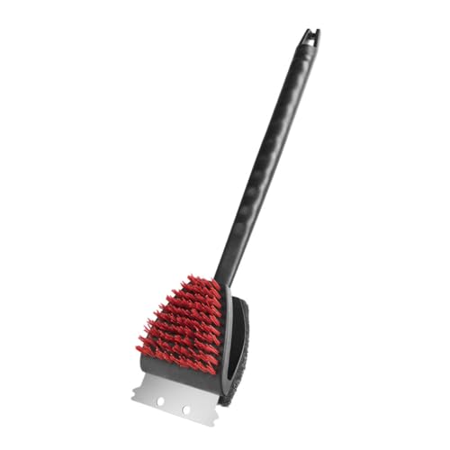 Abaodam Cepillo De Limpieza para Parrilla De Barbacoa Limpiador Multifuncional Pala De Limpieza para Hogar Cepillo Raspador para Rejilla De Barbacoa