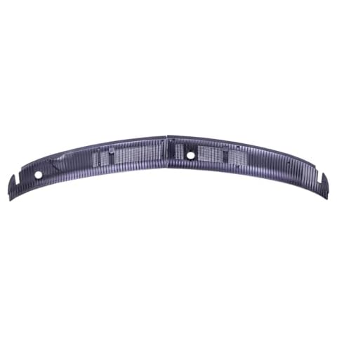 KQXAXSX for E350 Club Wagon 2002-2005 & Econoline 1992-2000 2007-2008 & Econoline Club Wagon 1992-2002 & SuperDuty 1999-2019 Wiper Cowl Panel Grille Screen Plastic Insert Both Black Cover