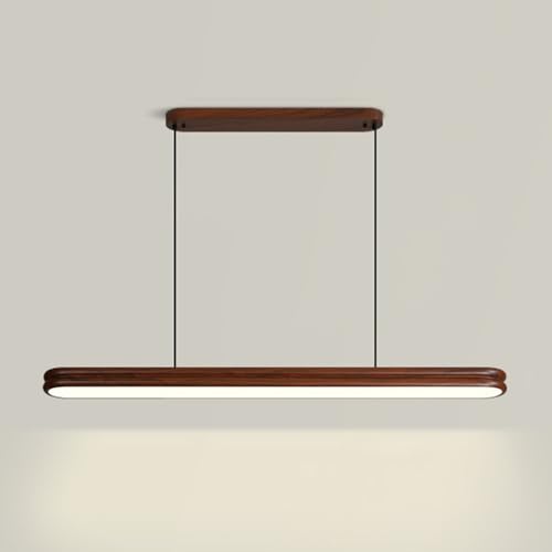 Lámpara colgante de grano de madera para iluminar tu comedor con estilo nórdico