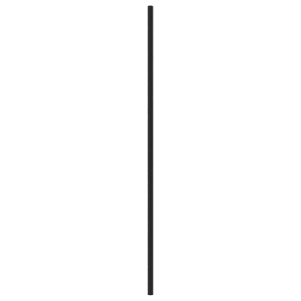 Tiradores para muebles (20 unidades, acero inoxidable con recubrimiento en polvo, 480 mm, en forma de T, para cocina, baño, cajonera, frente, armario, 560 x 32 mm)