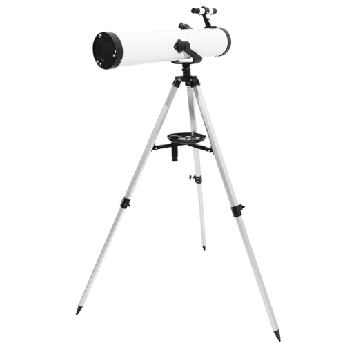 Telescopio astronómico refractor portátil con trípode y soporte para teléfono miniatura 1