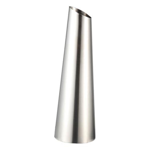 VOSAREA Stainless Steel Wine Decanter Fast Pouring Dispenser for Parties Ktv Bars Capacity Brandy Wine Pot Sleek Design for Effortless Serving
