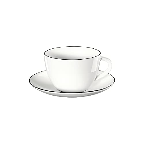 ASA ligne noire Kaffeetasse weiß Ø9cm