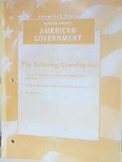 Paperback Magruder's American Government the Enduring Constitution Book