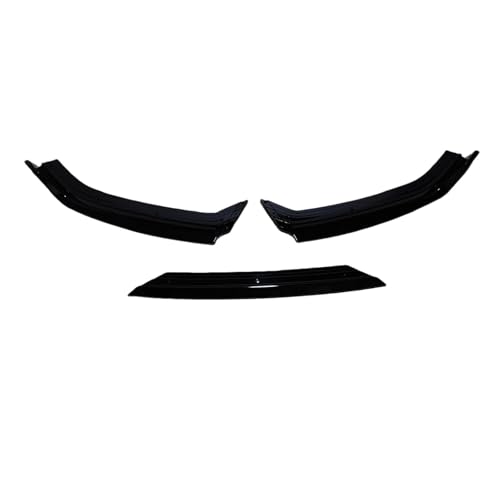 Car Front Bumper Lip Splitter Spoiler Diffuser Body Kits Compatible For VW Polo MK5 6R TSI TDI Standard 2009-2014 Pre‑Facelift Black Tuning