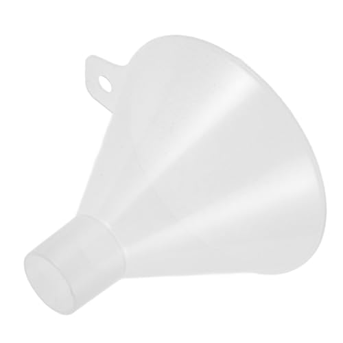 Mobestech 100mm Plastic Pp Lab Funnel Wide Mouth Filter Mess Free Measuring Filling Tool