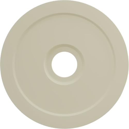 Image of Ekena Millwork CM18RA 18 1 /8-Inch OD 3 5 /8-Inch ID x 1 1 /8-Inch P Raymond Ceiling Medallion