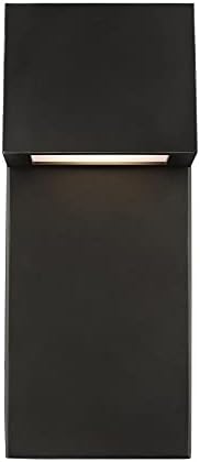 Generation Lighting 8563393S-71 Rocha Outdoor Wall Sconce, 1-Light 9 Watts, Antique Bronze