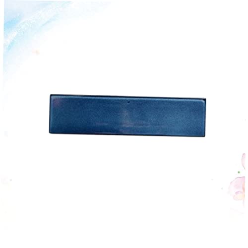 Plato japonés largo de cerámica azul para sushi miniatura 5