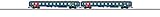 märklin dsb dampflok Einmalige Serie Märklin T15480 - Liegewagen-Set DSB, bunt