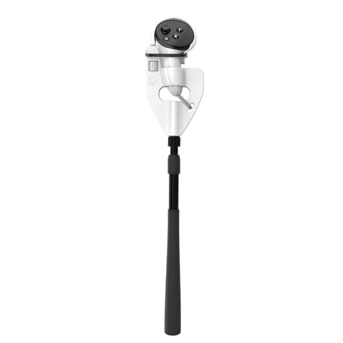 Adapter VR Golf Club z chowanym uchwytem, bezpieczną antypoślizgową silikonową przyczepnością, wciągającym doświadczeniem Swing dla realistycznej symulacji gier w wirtualnej rzeczywistości