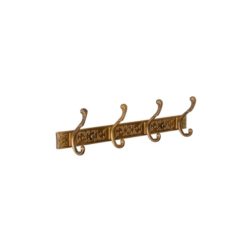Mrxxjz Wall Mounted Coat Hooks | Vintage Style Solid Aluminum