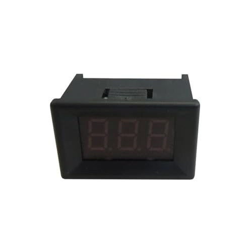Voltmètre numérique DC 0-100V mini panneau de mesure rouge 0.36 pouce - 5