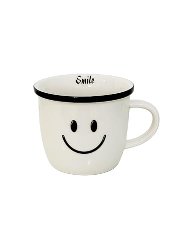 Set de 6 Mugs Cerámicos Negro y Blanco 13.4oz miniatura 3