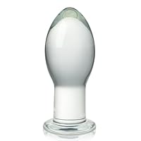 Fülle-Sex-Erlebnis - Der Glasdildo hat einen abgerundeten, glatten Kopf zum sodass es reibungslos Einführen in den Körper. Die breitere Mitte sorgt für lang anhaltende Fülle für intensivere Stimulation und Befriedigung. Sicherere Design - Analplugs a...