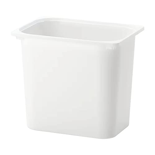 I-K-E-A TROFAST Storage Box Container Reusable Plastic Toy Bin Basket Kids Children Stackable White 16 ½x11 ¾x14 ¼ "