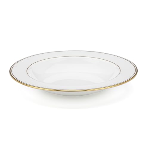 Image of Lenox Federal Gold Bone China Pasta Bowl /Rim Soup