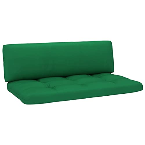 MUSEVANE 6-TLG. Paletten-Lounge-Set mit Kissen Grün Kiefer Imprägniert – Bild 7