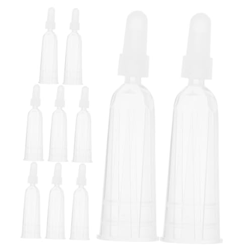 FOMIYES Portable Glue Applicator Kit 10pcs Precision Tip Caps for Liquid Glue Dispensing