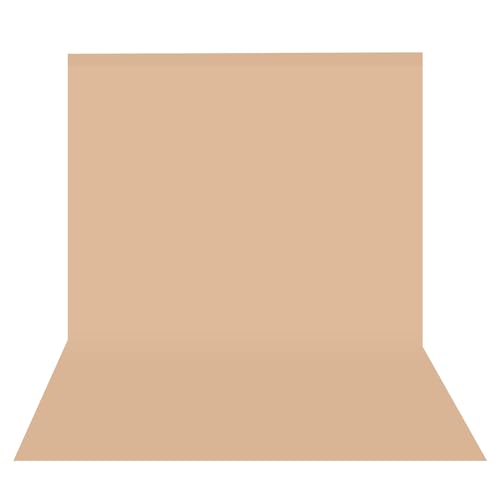 Image of HomeArt 8x12 Feet Skin Beige Backdrop for Decoration, Photography, Chroma Key Virtual Background Sheet for Photography Zoom Meeting, Cloth Curtain for Video Studio Streaming Gaming Photoshoot