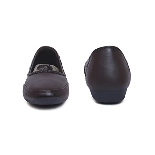 Image of Zoom Shoes Leather Casual /Formal Bellies for Women /Girls Adults Super Comfortable with Lightweight and Slip Resistant Sole A-116