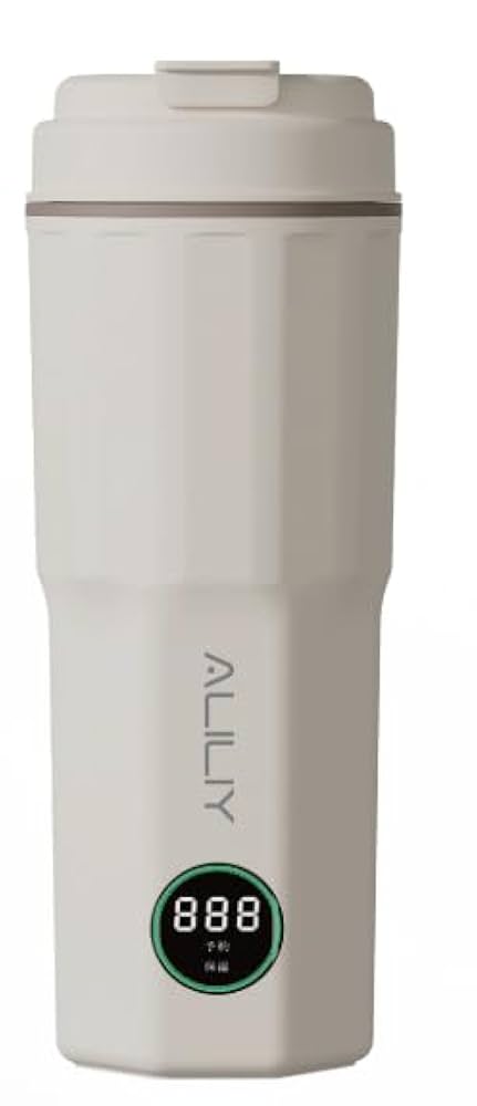 Amazon | ポータブル電気ケトル 小型 電気ポット 400ml 温度調節