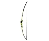 Barnett Quicksilver Youth Bow and Arrow Set for Kids 7-12 Years Old - 15-22in Draw Length, 28lb Draw Weight, Ambidextrous Handle with Adjustable Fiber Optic Sight, Includes Two Arrows, Green
