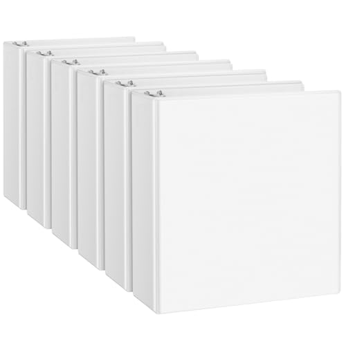 CIXILDTS 1.5-inch D Ring Binders, 3 Ring Binder Fit US...