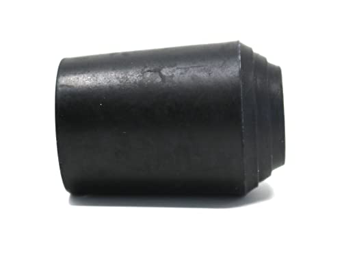 Férula de goma negra de 22 mm con alta resistencia para bastones 2
