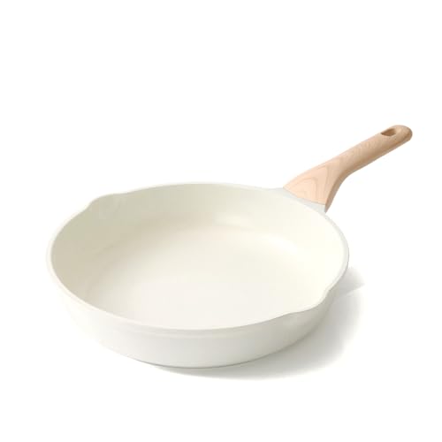 Kordisen Keramik Bratpfanne 28 cm Induktion, Antihaft Keramik Pfanne, Gesund und Ungiftig, PFOA und PFAS frei