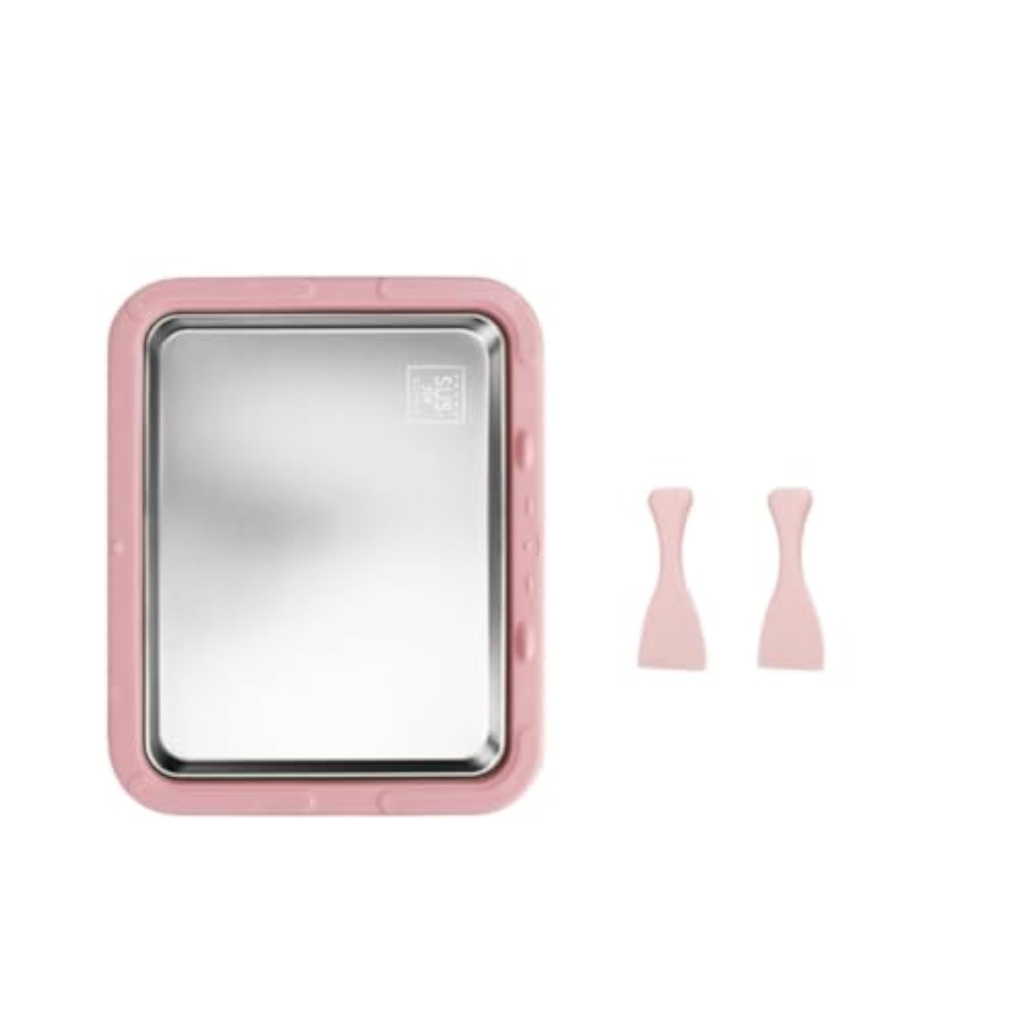 Rolled Ice Cream Machine for Homemade Desserts, Pink