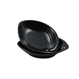 Tamaño: 11,9 x 9,1 x 2,5 cm. Dipping platos adecuados para salsas, especias, entrantes, nueces, especias, etc. Un ajuste separado de las especias puede evitar sabores mixtos.