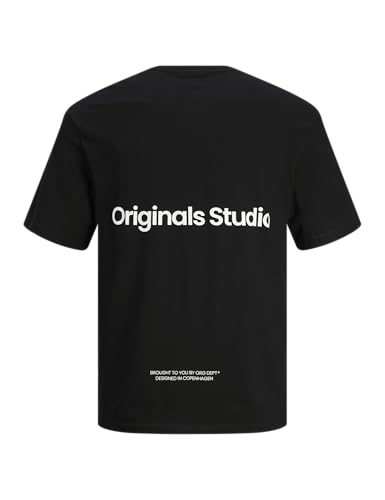 JACK & JONES Basic T-Shirt Logo Print Kurzarm Shirt Rundhals Shortsleeve JORVESTERBRO – Ansicht 4