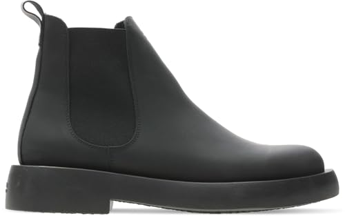 Clarks Clarks - Mens Mileno Chelsea Boots, Color Black Leather, Size: 8.5 M US