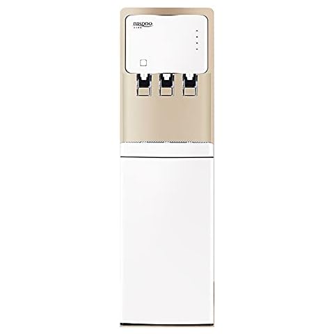 SS-1 Water Cooler Dispenser Floor-Standing Water Machine | Versatile Bottle Fed or Plumbed-in | Bottom Loading, 3 Temperatures - Hot, Cold & Room, Perfect for Offices and Meeting Rooms Cover