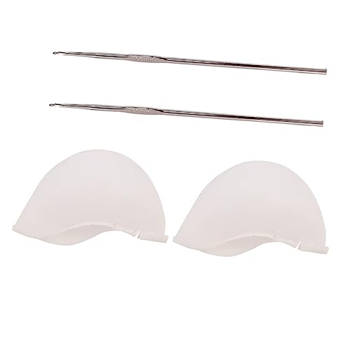 Healeved Hair Coloring Highlighting Cap Set Silicone Tinting Caps Metal Needle for Barber Shops and Salons