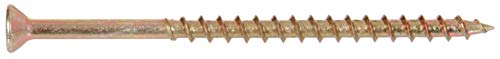 Hillman 48255 8 X 1-1/4-Inch Square Drive Multipurpose Wood Screw, Pack de 500, Zinc miniatura 2