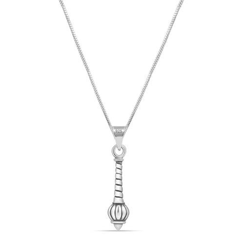 Image of TRUESILVER ACPL 925 Sterling Silver BIS Hallmarked Spritual Pendant for Mens by ACPL