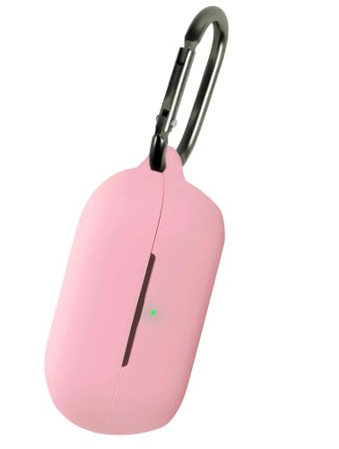 Image of ELOR Silicone Case Cover Compatible with Sony WF-C710N | WF-C710NSA (Earbuds Not Included) (Baby Pink)