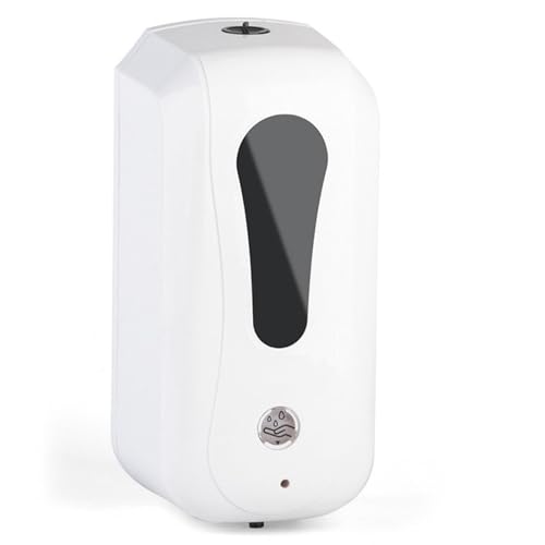 Dispenser automatico di disinfettante per le mani da 1200 ml, dispenser automatico di sapone da parete, ricarica USB, disinfettante per le mani senza contatto, mani libere, ricaricabile, gel doccia,