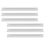 Ajuste adaptable: las cubiertas de tuberías blancas y las mangas de cubierta de tuberías funcionan a la perfección con las cubiertas de tuberías de pared para la decoración de tuberías de calefacción y baño, y combinan con la mayoría de las instalaciones comerciales y residenciales, accesorios de tuberías de radiador, mangas de cubierta de tuberías