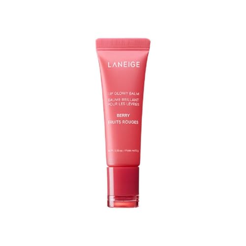 Image of Laneige Combo of Lip Glowy Balm Berry (10G) and Hydro UV Defense Sunscreen EX SPF 50+ (50ml) -Pack of 2