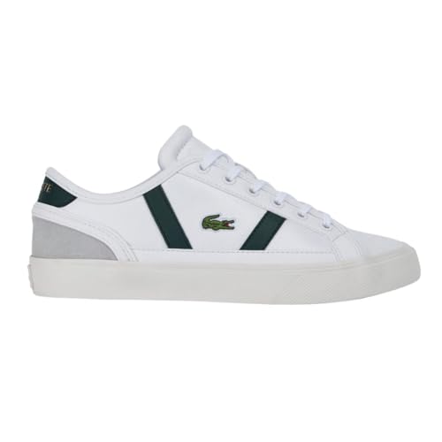 Tênis Lacoste Sideline Pro Casual Original 1magnus (Branco/Verde, BR, Adulto, Numérico, 38)