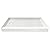 CKB 60 in. L x 32 in. W Left Drain Shower Base, Single Threshold Shower Pan with Slip Resistant Textured Surface, White