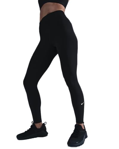 Nike Damen Dri-Fit One Hr Wt Leggings, Black/White, M Nike Damen Dri-Fit One Hr Wt Leggings, Black/White, M