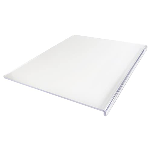Planches à découper en acrylique, planche à découper transparente avec lèvre pour couper les aliments cuits et les fruits protecteur de comptoir pour restaurant de cuisine