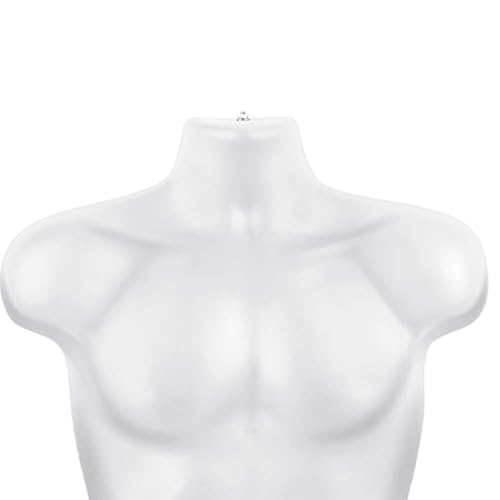 Mannequin hanger vêtements demi-corps support réglable accessoire présentation - 4