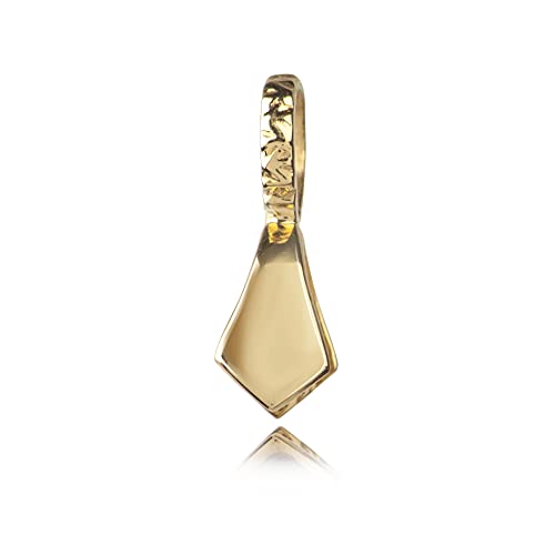 Pendentif en argent sterling 925 et or vermeil pour collier minimaliste
