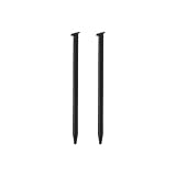 ☑️ 2 penne stilo nere di ricambio di alta qualità compatibili con New 3DS (versione più piccola)